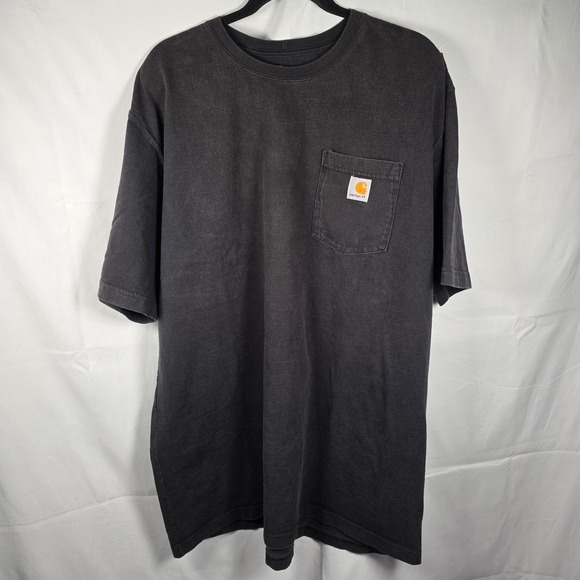 Carhartt Other - Carhartt K87 Pocket T-Shirt Original Fit Black XL Tall Cotton Short Sleeve Tee